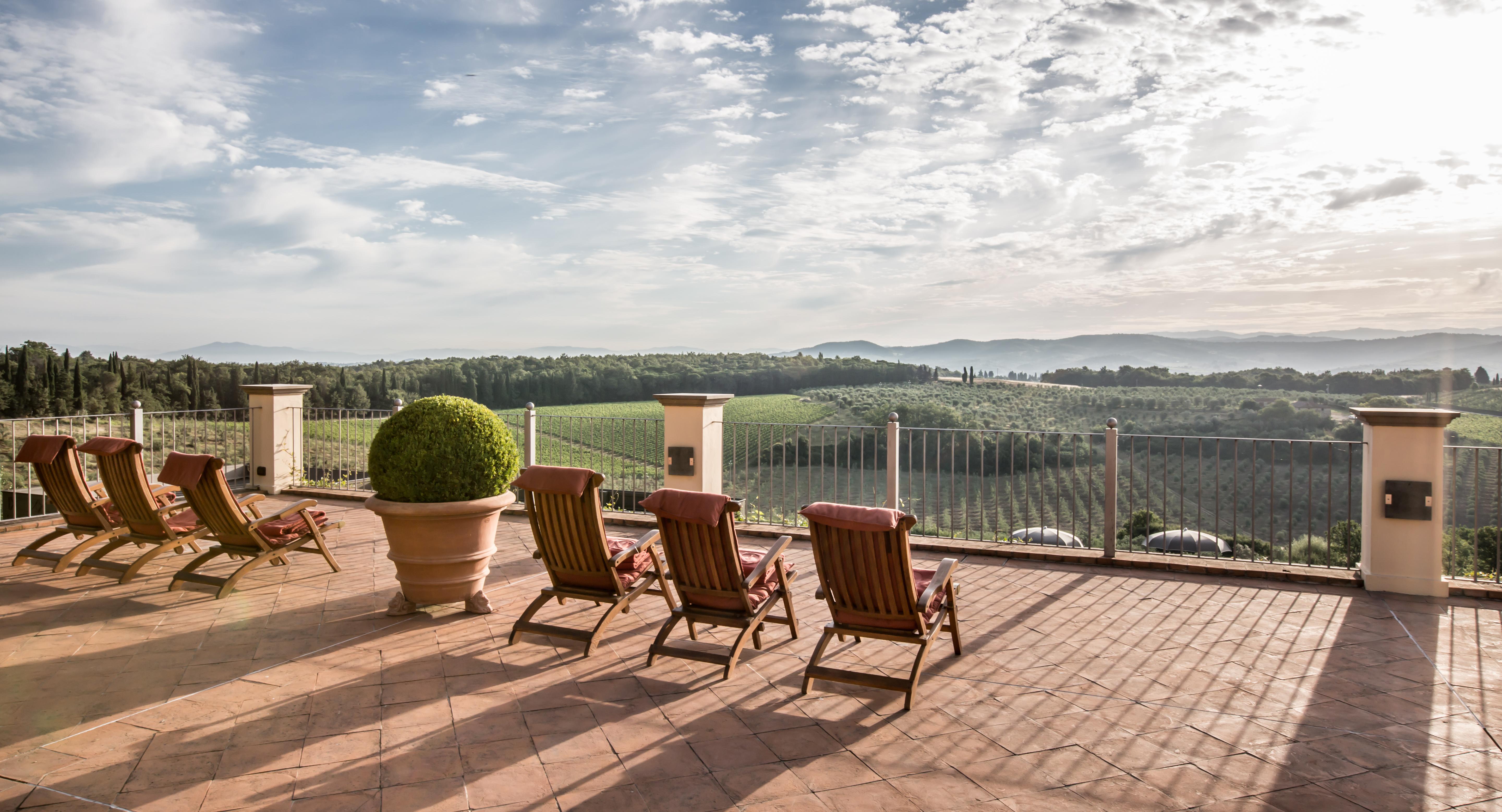 Como Castello Del Nero Hotel Tavarnelle Val di Pesa Eksteriør billede