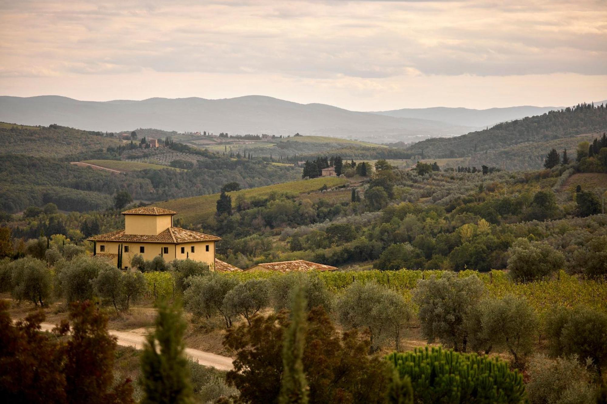 Como Castello Del Nero Hotel Tavarnelle Val di Pesa Eksteriør billede