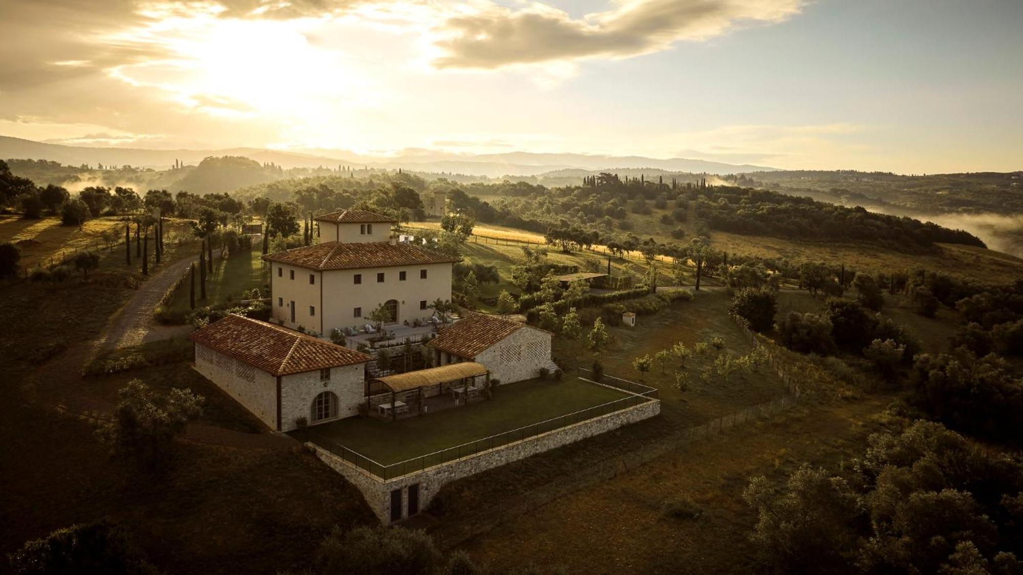 Como Castello Del Nero Hotel Tavarnelle Val di Pesa Eksteriør billede