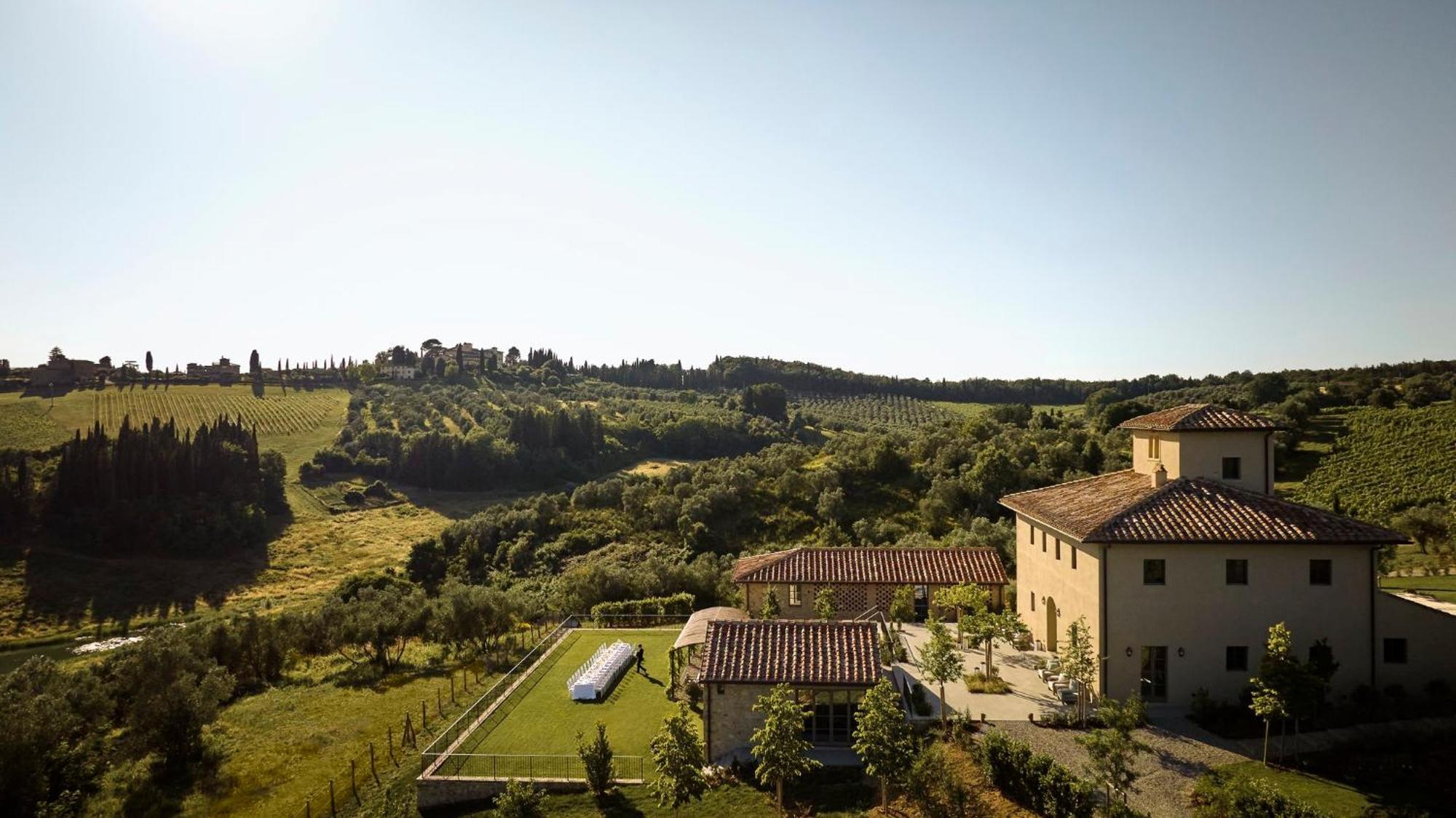 Como Castello Del Nero Hotel Tavarnelle Val di Pesa Eksteriør billede