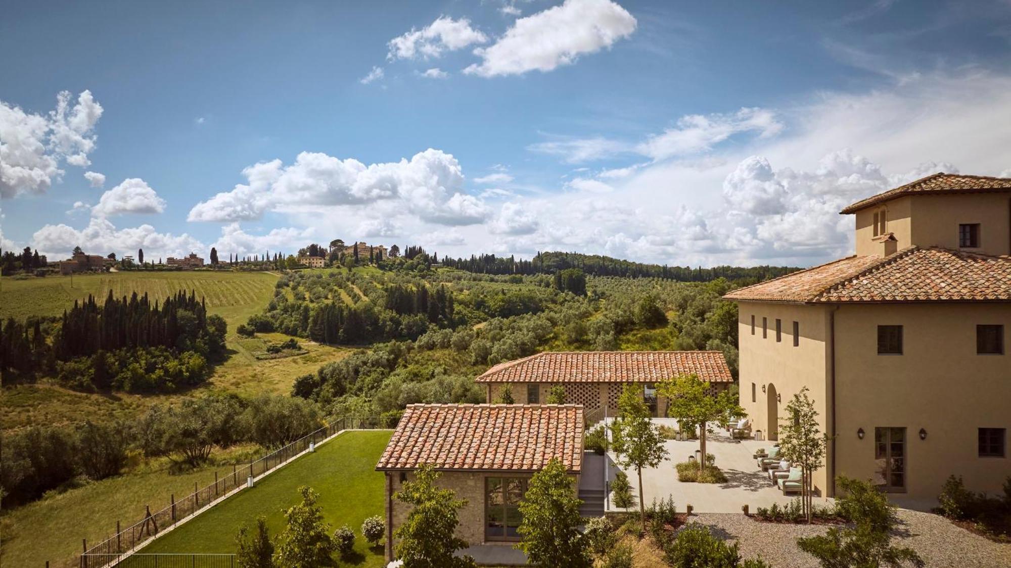 Como Castello Del Nero Hotel Tavarnelle Val di Pesa Eksteriør billede