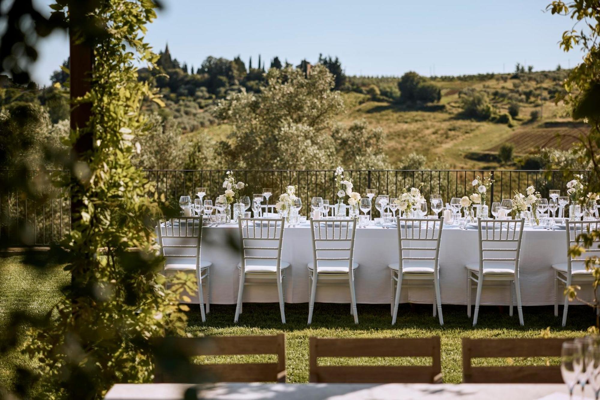 Como Castello Del Nero Hotel Tavarnelle Val di Pesa Eksteriør billede